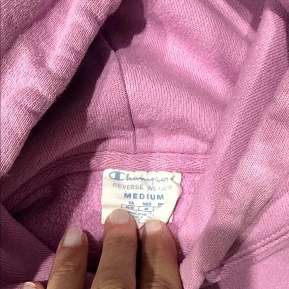 Champion Women's Lavender Hoodie - Picture 3 of 3